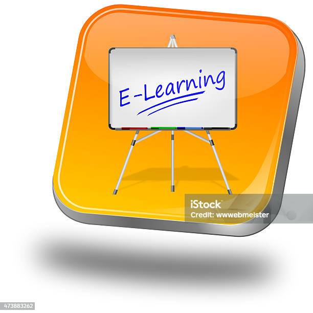 Elearning Button Stock Illustration - Download Image Now - 2015 ...