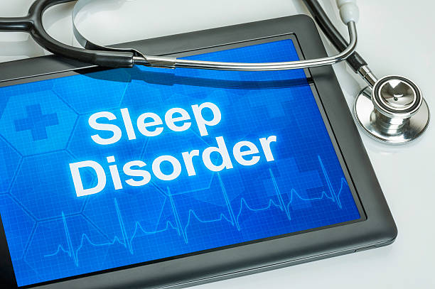 istock Tablet with the diagnosis sleep disorder on the display 473884116