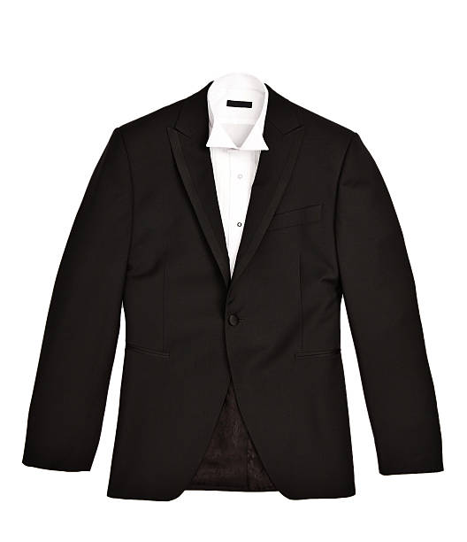 istock Male suit isolated on the white 473888526