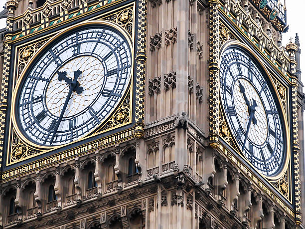 Close-up shot of Big Ben Clock