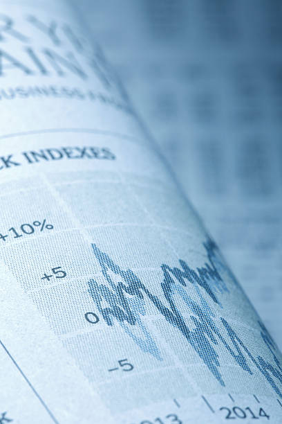 istock Newspapers of Business graph 473913000
