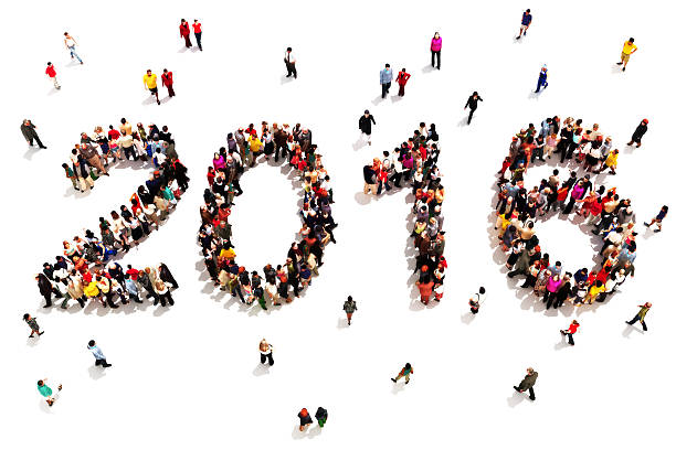 istock Bringing in the new year of 2016 473915974