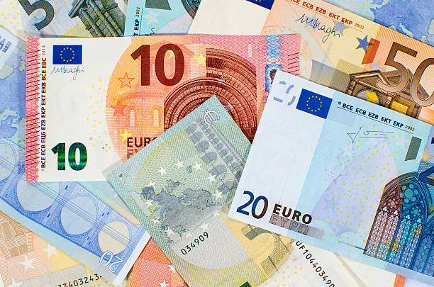 istock Background of euro banknotes 473920274