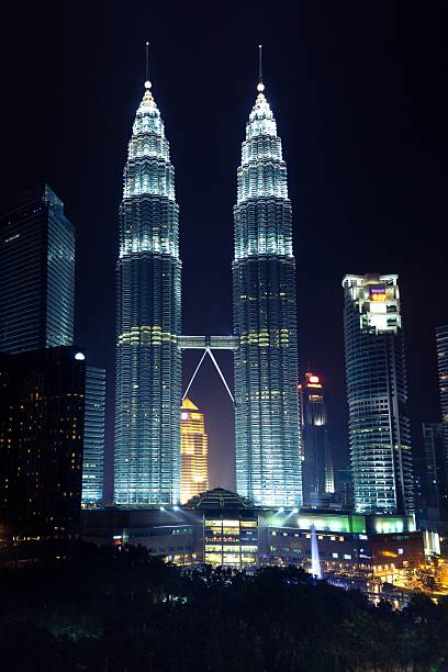 istock Pertains Towers at night, Kuala Lumpur 473923184