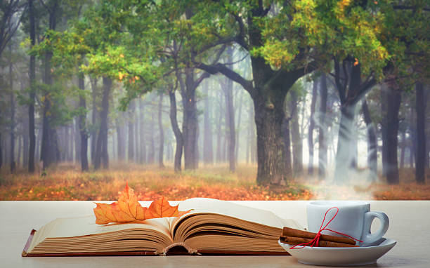 istock Coffee and a book in the park 473929890