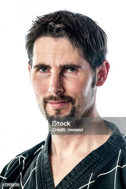 Portrait Martial Arts Master Stock Photo - Download Image Now - 2015, Adult, Aikido
