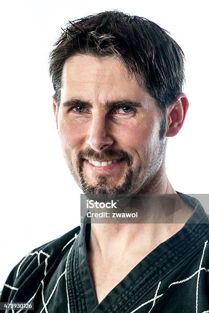 Portrait Martial Arts Master Stock Photo - Download Image Now - 2015, Adult, Adults Only