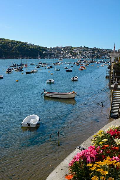 istock River at Fowey, Cornwall, England 473932586