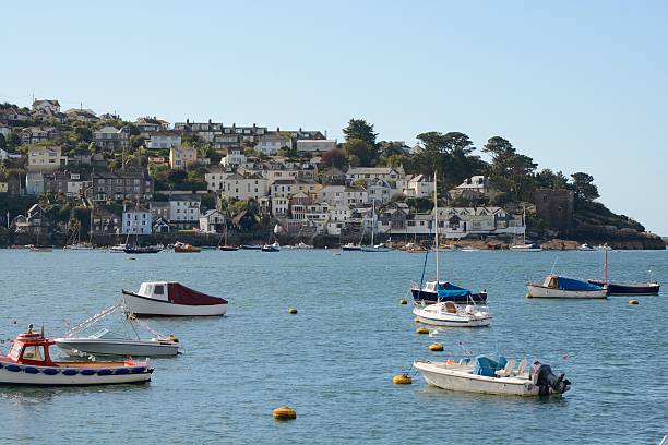 istock River at Fowey, Cornwall, England 473932646