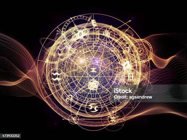 Virtuelle Leben Der Heilige Geometrie Stockfoto und mehr Bilder von Astrologie - Astrologie, Bildhintergrund, Heilige Geometrie