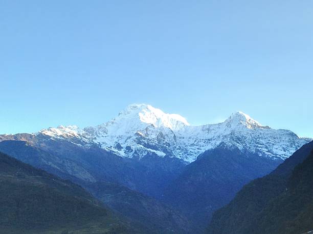 istock Trekking Annapurna Mountain at pokhara nepal 473946932