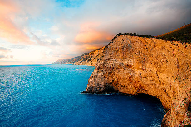 istock Porto Katsiki coast on Lefkada island 473964594