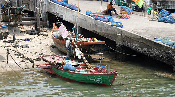 istock local fishing boat on the beach 473968718