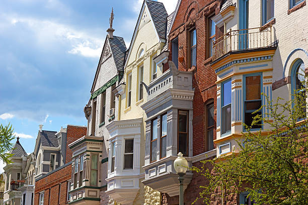 istock Residential architecture of Washington DC, USA. 473969264