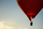 Red Hot air Balloon