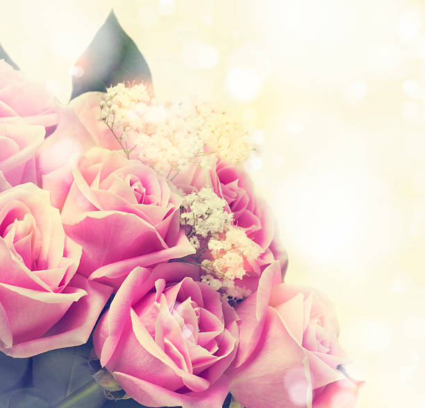 istock Bouquet of pink roses. 473976906