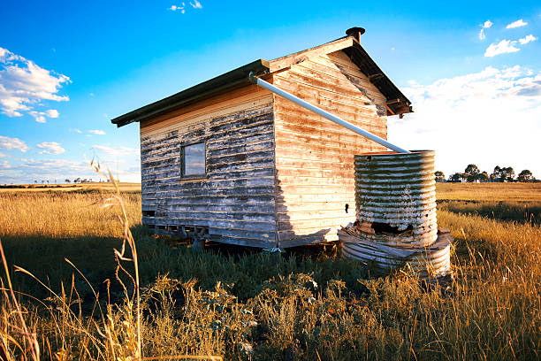 istock Abandoned building in the outback. 473991674