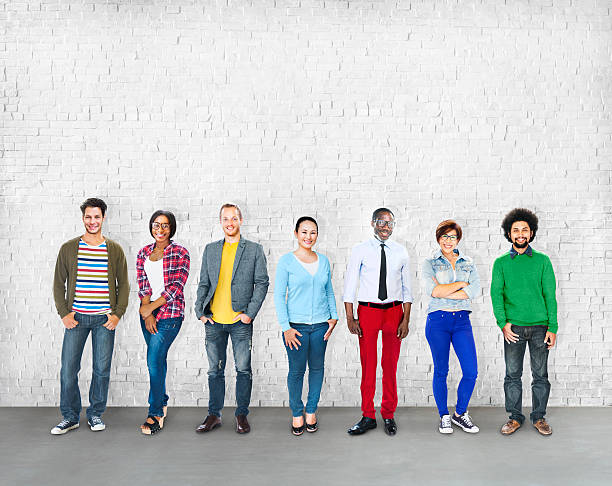 istock Group of Multiethnic Diverse Cheerful People 473998832