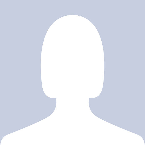 Female portrait icon as avatar or profile picture