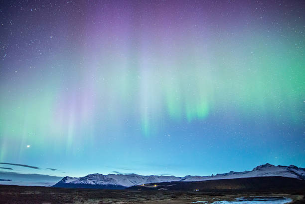 istock Aurora display in Skaftafell, iceland 474008490