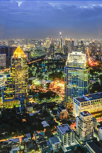 istock Green area in Bangkok city 474024327