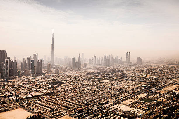 istock Dubai downtown skyscrapers and office buildings 474026710