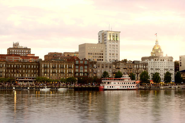 istock Skyline and Steamboat,Savannah,Georgia 474031076