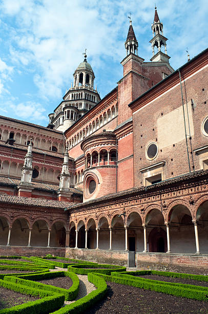 istock Italian Monastery Certosa di Pavia 474036090