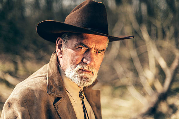 istock Serious senior man with a penetrating stare 474036914