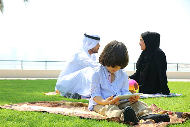 istock Arab family on picnic outdoors 474037726