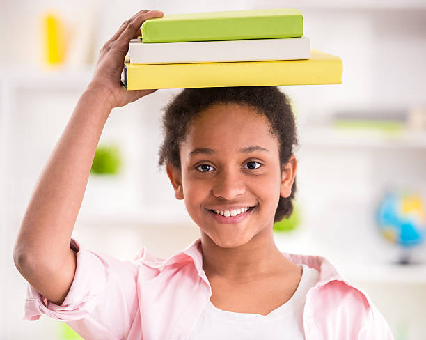 istock Schoolgirl at home 474039108