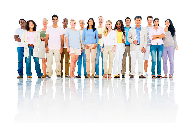 istock Group of Cheerful Multi Ethnic Diverse People 474039546