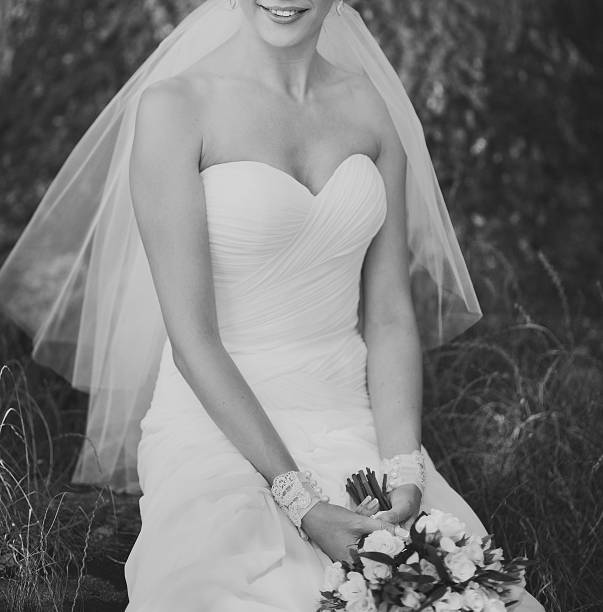 istock Wedding picture of happy bride. 474045528