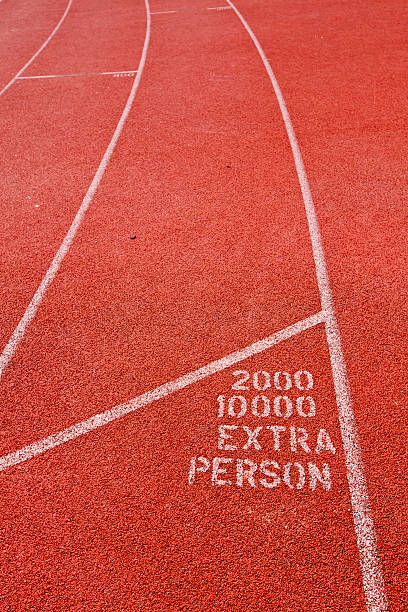 istock Running track for the athletes background 474048212