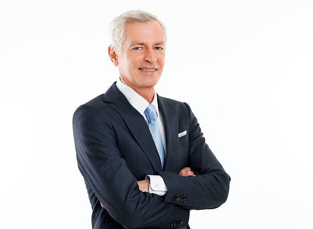 istock Senior broker portrait 474048610