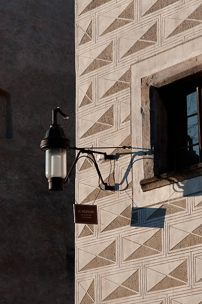 istock Modern lantern. Outdoor. Europe 474054189