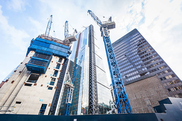 istock Construction Site in London City 474054631