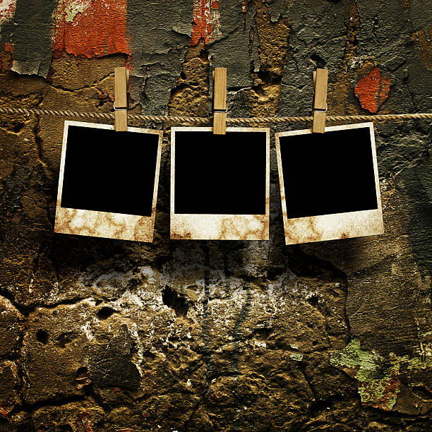 istock Film Blanks Hanging on a Rope 474055001