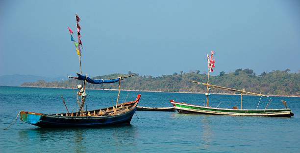 istock Colorful boats 474056146