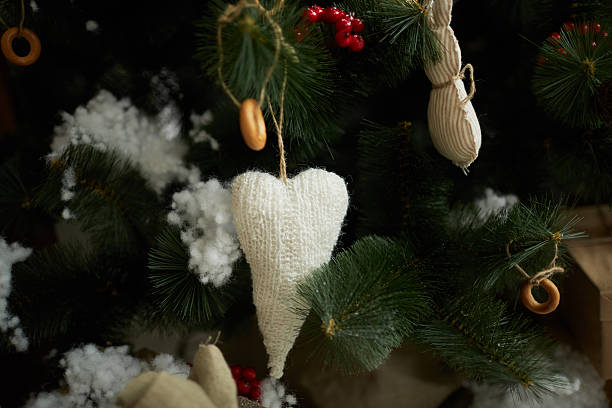 istock Christmas green tree, cone, beads, toys, 474062456