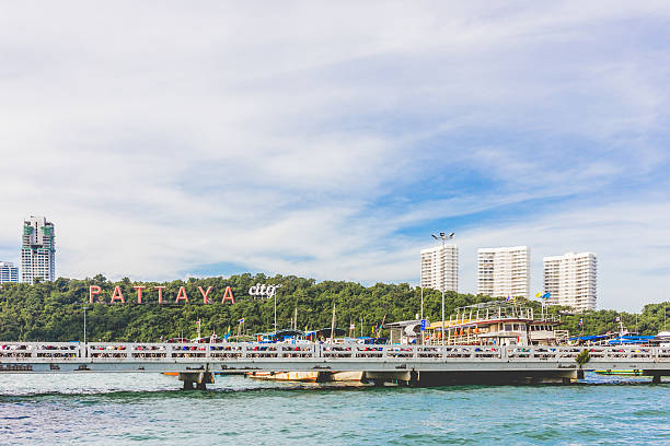 Pattaya city, Thailand stock photo