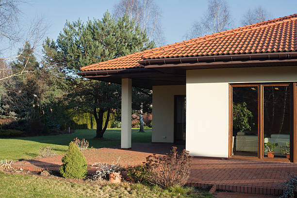 istock Terrace of contemporary house 474063064