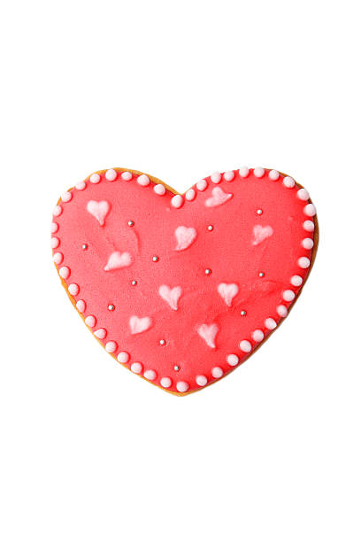 istock Heart cookies isolated on white 474069286