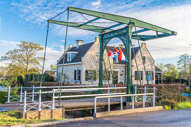 istock Classic  draw bridge in Holland, Netherlands 474073420