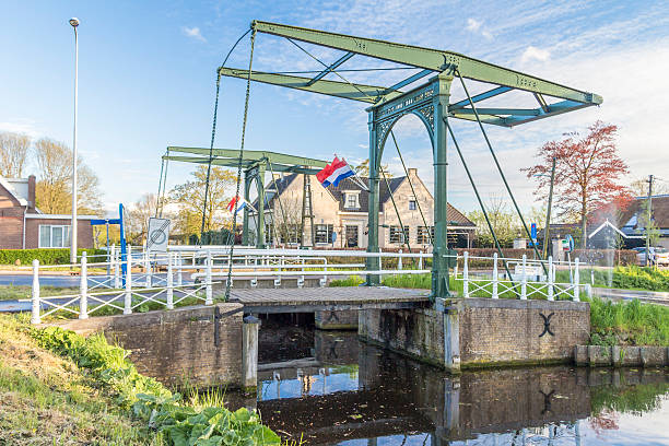 istock Classic  draw bridge in Holland, Netherlands 474073422