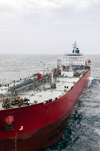 The tanker The tanker in the high sea ballast water stock pictures, royalty-free photos & images