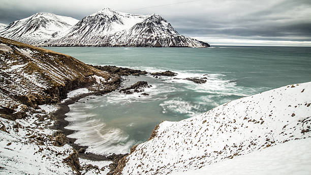 istock winter landscape , Borgarfjordur, iceland 474078666