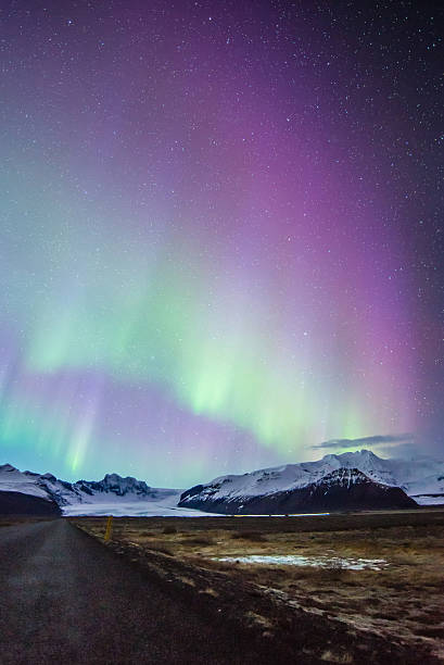istock Aurora display in Skaftafell, iceland 474078744
