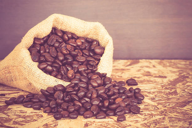 istock Coffee on grunge wooden background 474084550