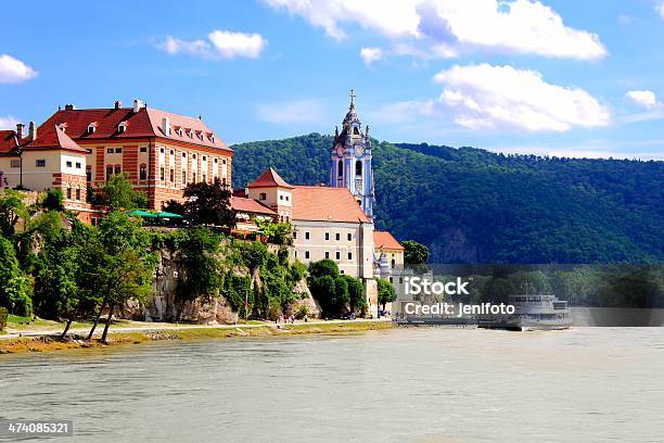 Picturesque Wachau Valley Village Austria Stock Photo - Download Image Now - Danube Valley, Danube River, Durnstein